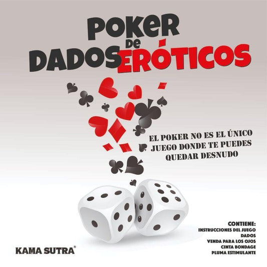 Juego de Poker de Dados Eroticos