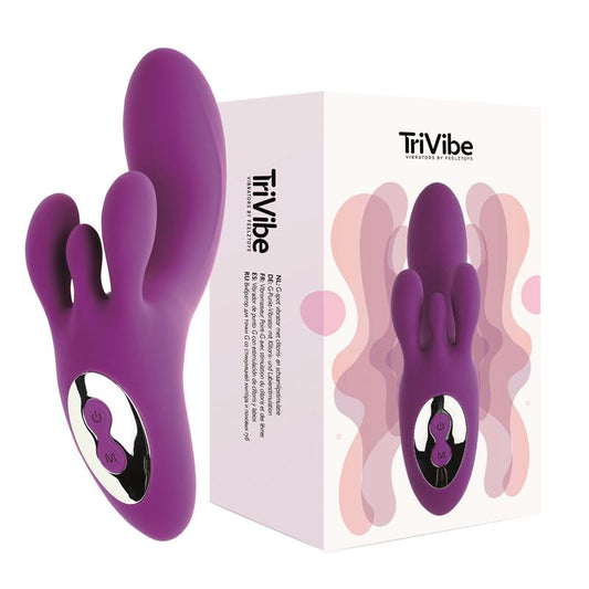 Trivibe G Spot Vibrador Triple Estimulacion