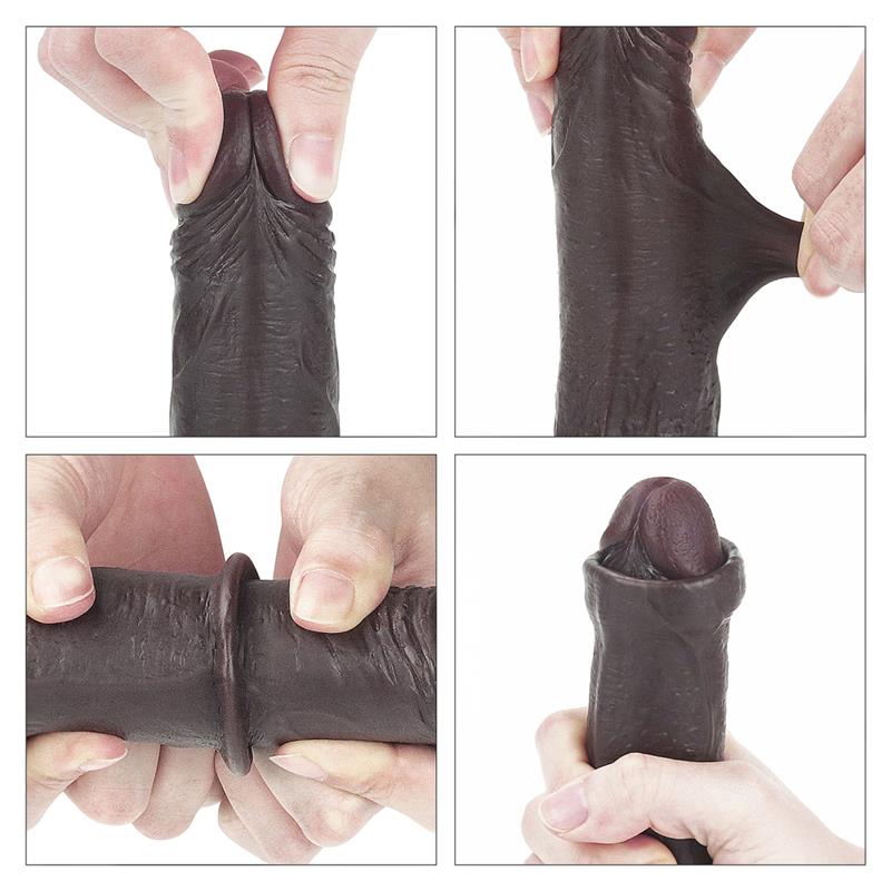 Dildo Sliding 7 Negro