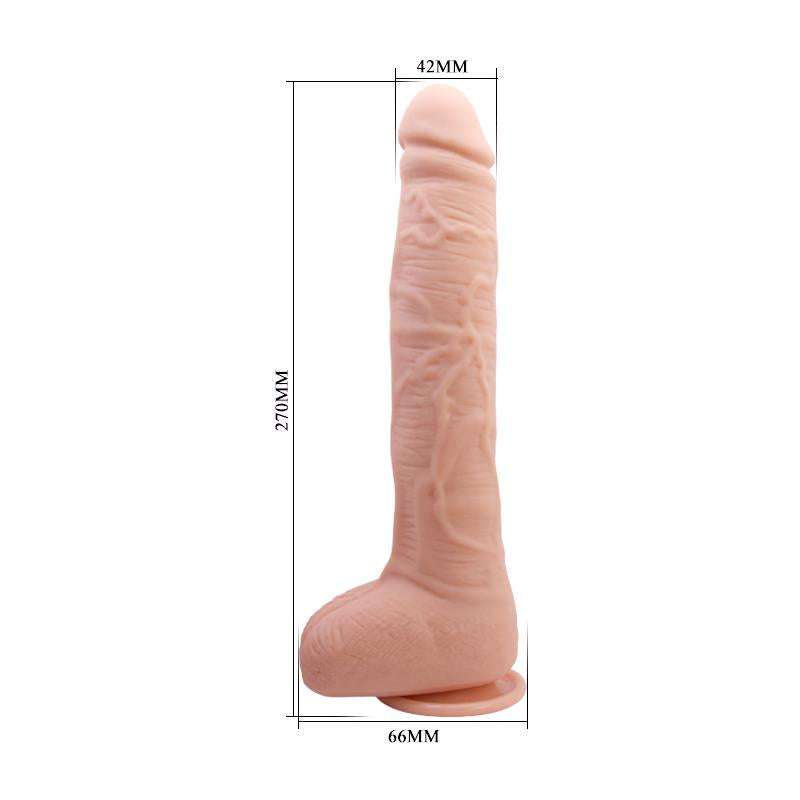 Dick Dildo Realista con Ventosa Natural