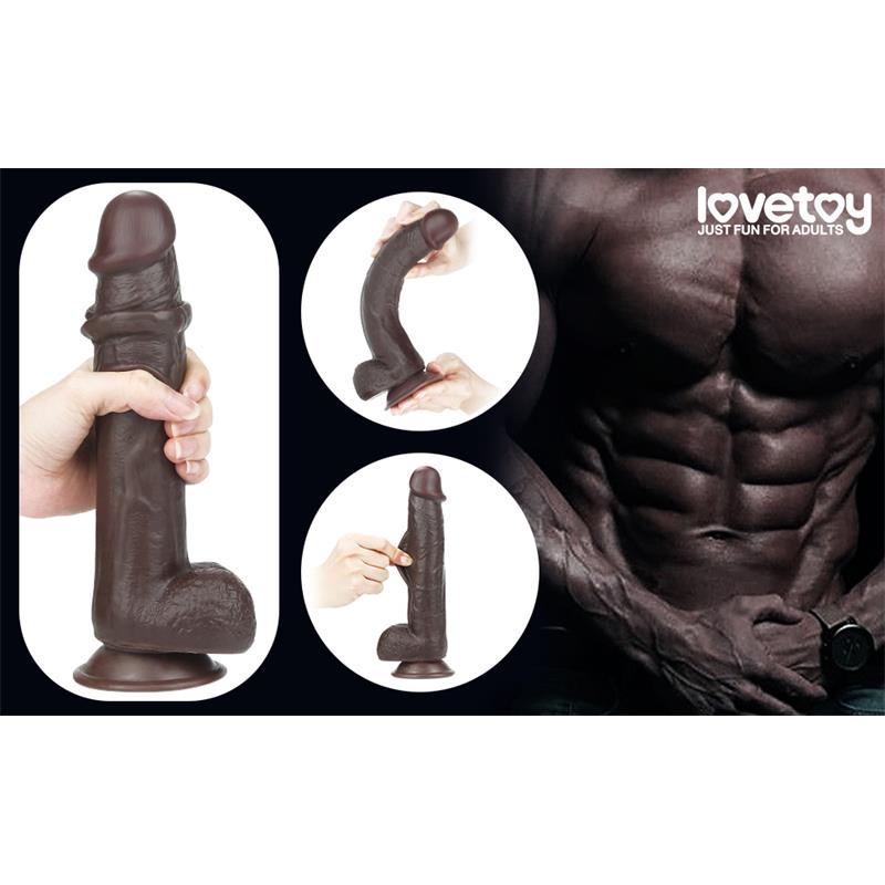 Dildo Sliding 9 Negro