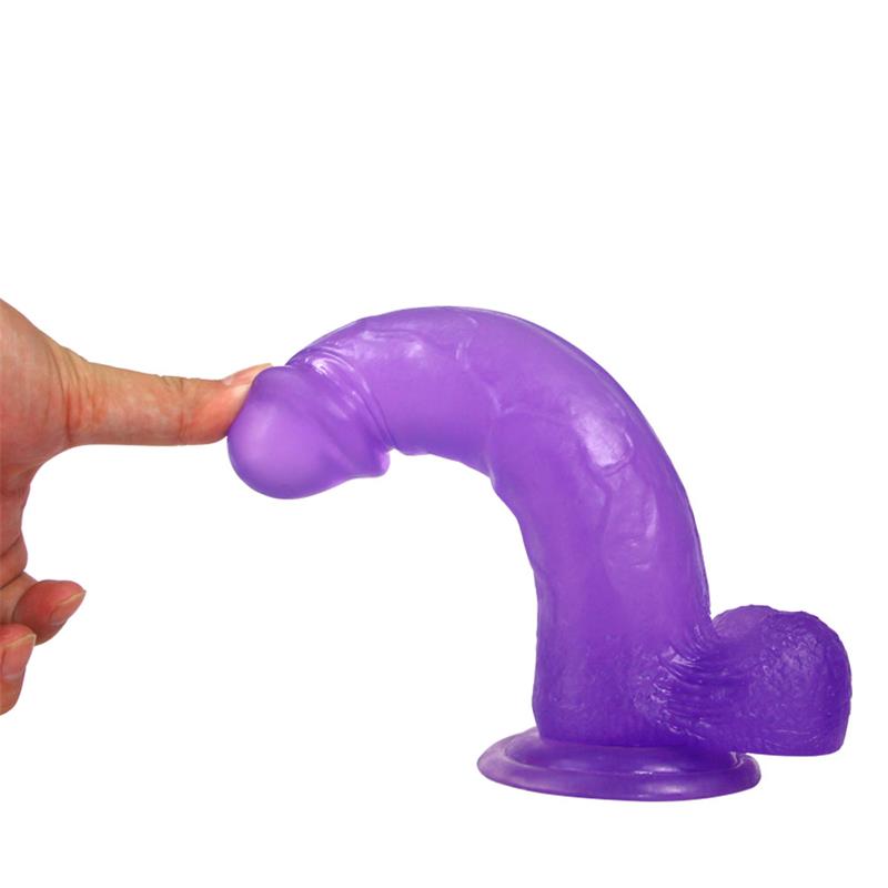 Dildo Jelly Studs 8 Purpura