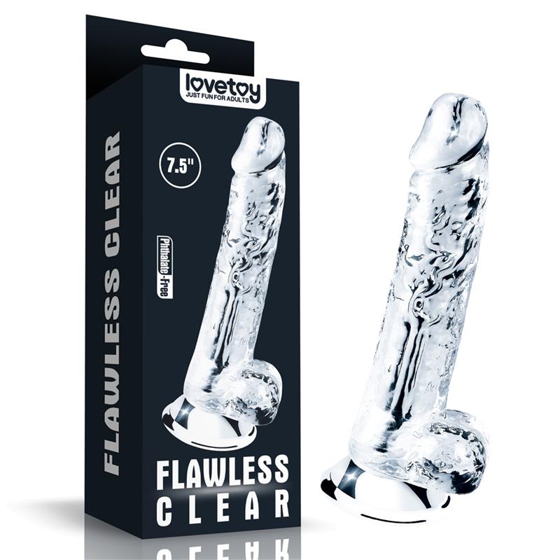 Dildo Flawless Clear 75 Transparente