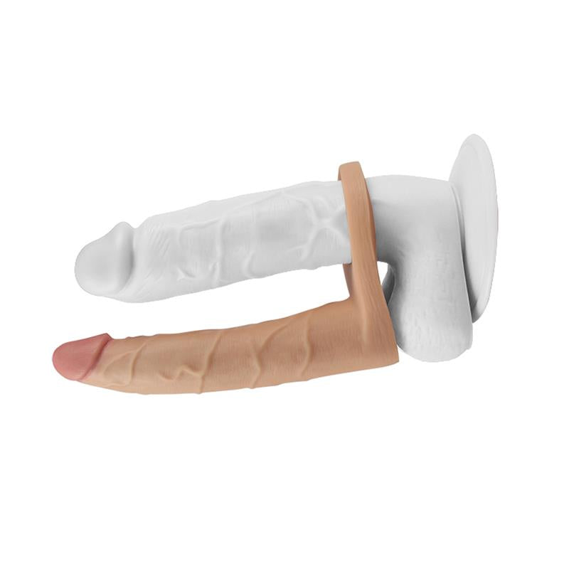 Dildo The Ultra Soft Double 7 Natural