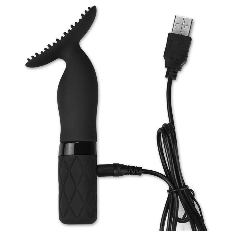 Estimulador O Sensual Clit Jiggle USB Negro