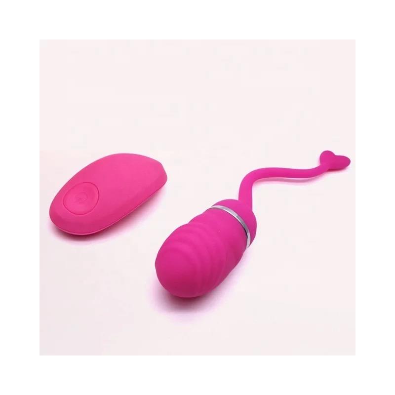 Huevo Vibrador Control Remoto Odise USB Silicona Rosa