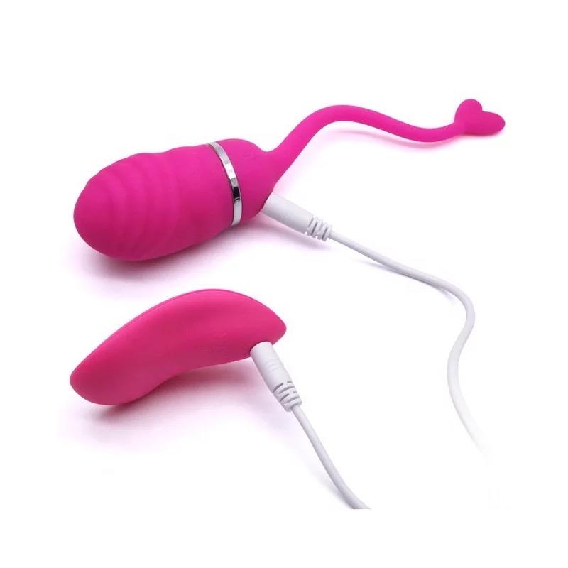 Huevo Vibrador Control Remoto Odise USB Silicona Rosa