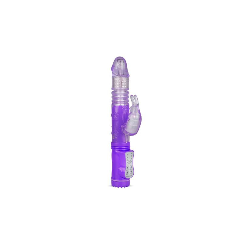 Vibrador Percutador y Bolas Rotadoras Purpura