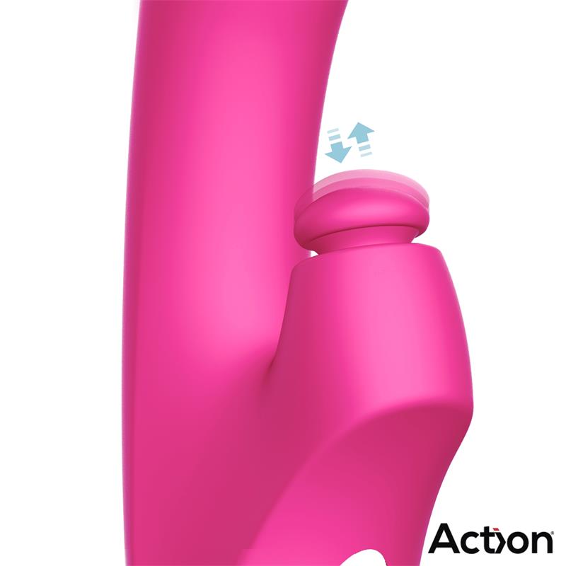 Enles Vibrador con Beating Ball Thrusting y Funcion de Calor