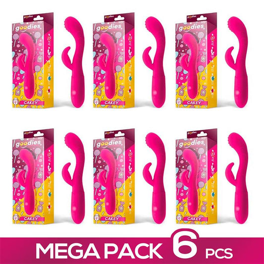 Pack de 6 Cakey Vibrador Punto G