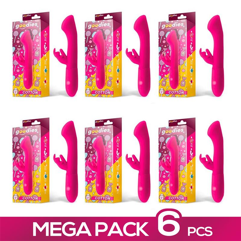 Pack de 6 Cotton Vibrador Punto G