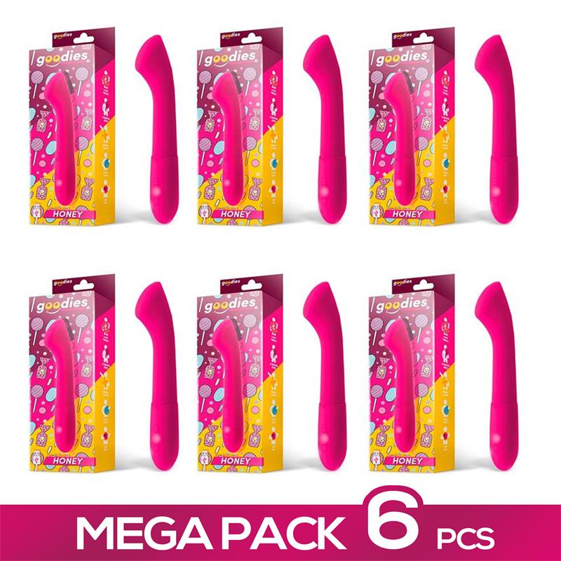 Pack de 6 Honey Vibrador Punto G