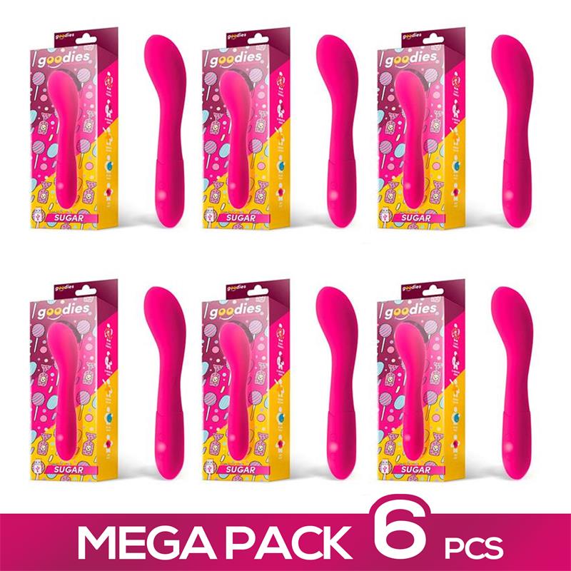 Pack de 6 Sugar Vibrador Punto G