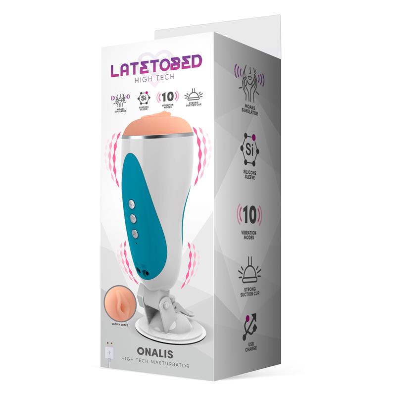 Onalis High Tech Masturbador Sistema Gemidos y Vibracion Vagina USB