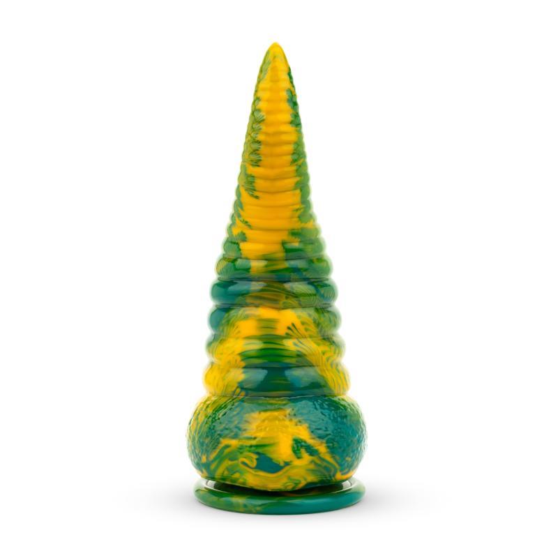 Dildo Tentacle Delight Verde y Amarillo 224 cm 88