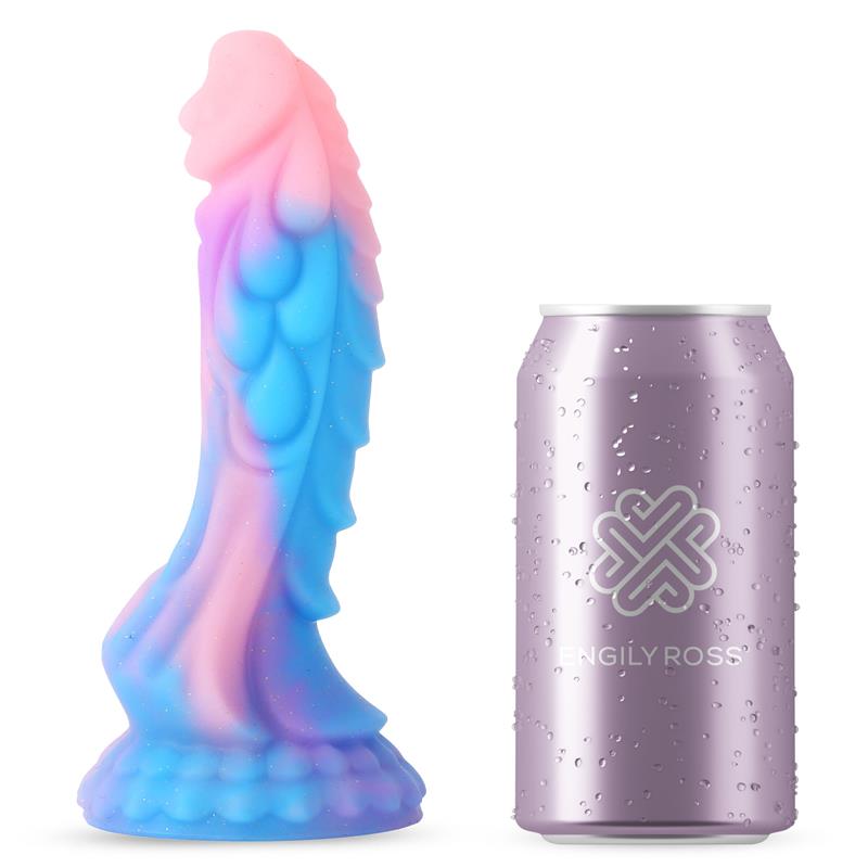 Dildo Dragon Brilla en la Oscuridad 18 cm