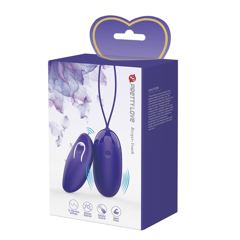 Berger Youth Huevo Vibrador con Control Remoto