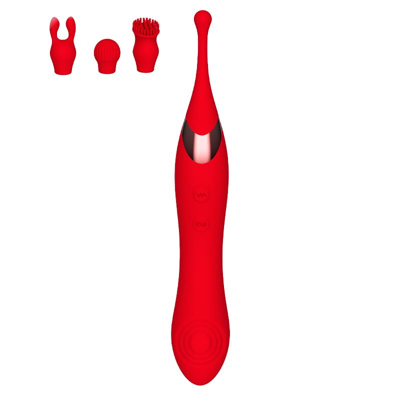 Onax Estimulador Doble Vibrador de Punto y Doble Pulsacion USB