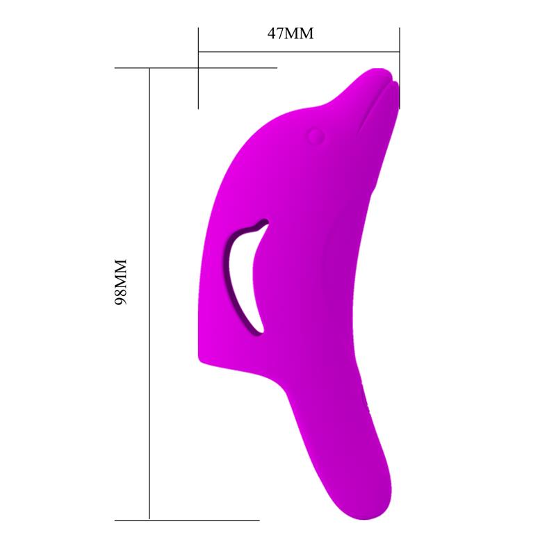 Delphini Estimulador de Dedo con Vibracion
