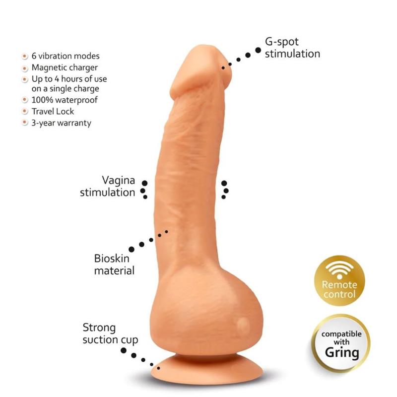 Vibrador Realista Greal Mini Flesh