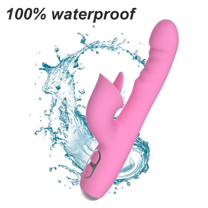 T May Vibrador con Empuje y Movimiento Swing