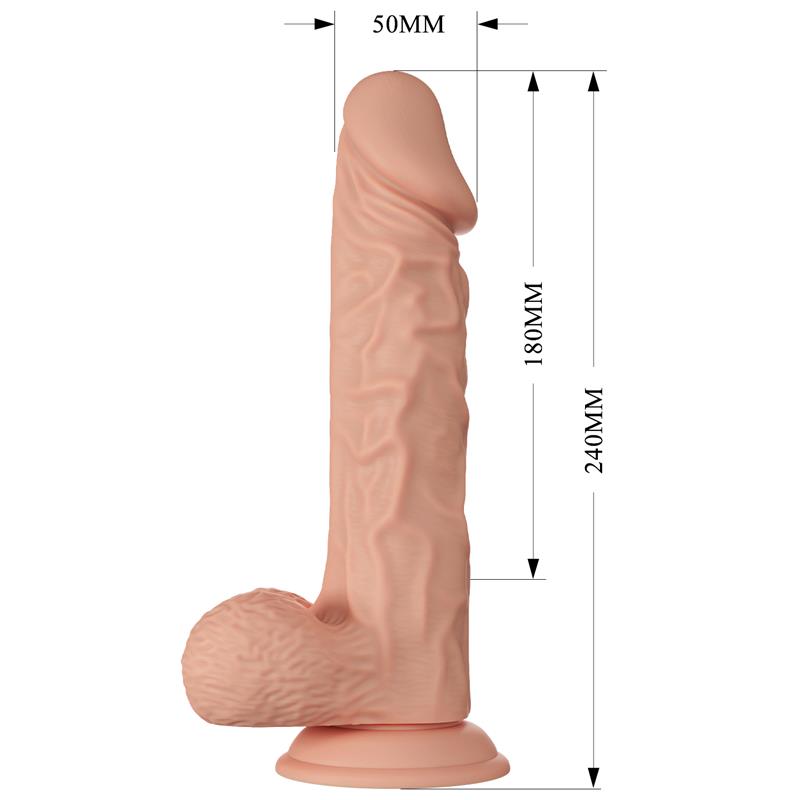 Dildo Realista con Ventosa Buraq 94