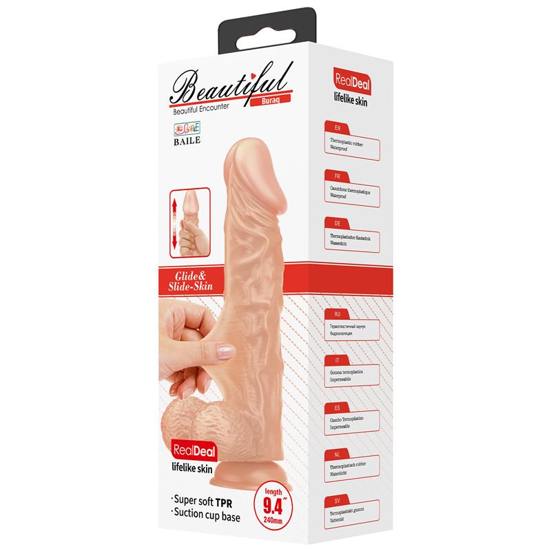 Dildo Realista con Ventosa Buraq 94