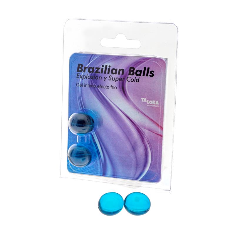 Set 2 Brazilian Balls Excitante Efecto Frio