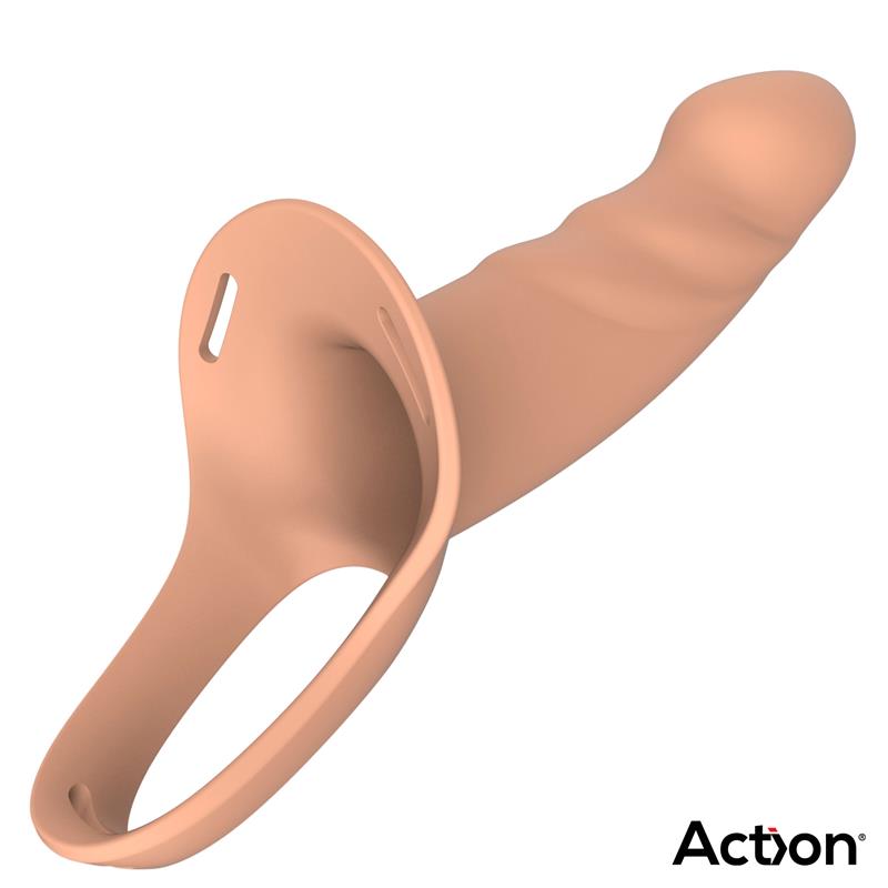 Arnes Strap On con Dildo Hueco Silicona Premium Talla S