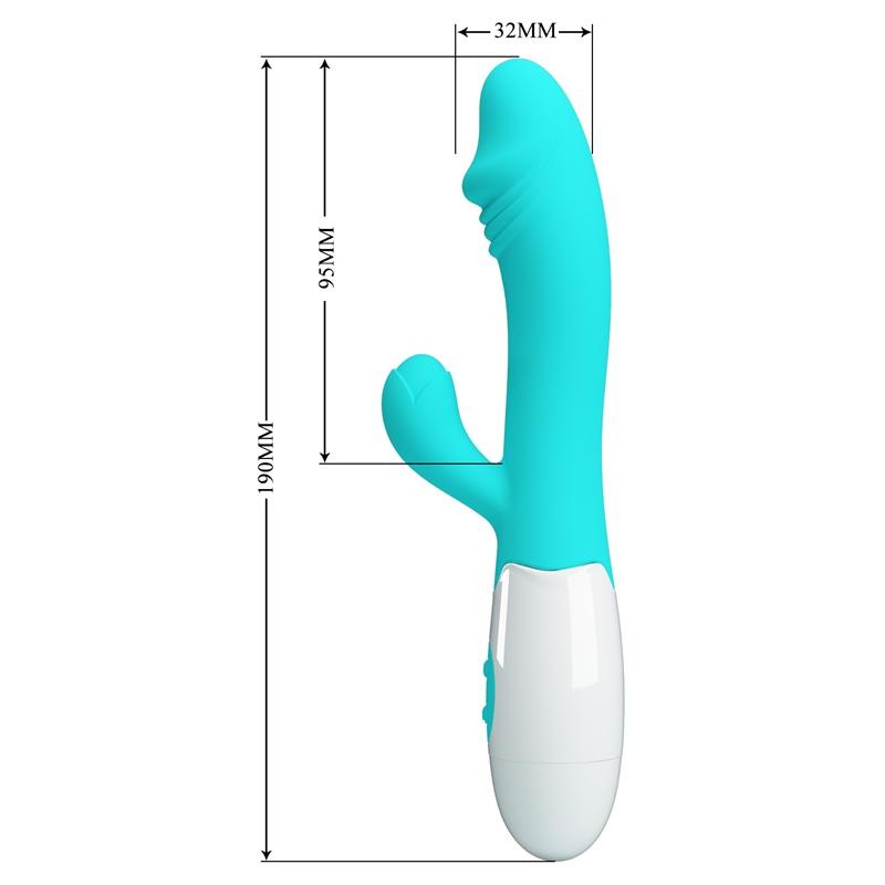 Vibrador Snappy 30 funciones Azul