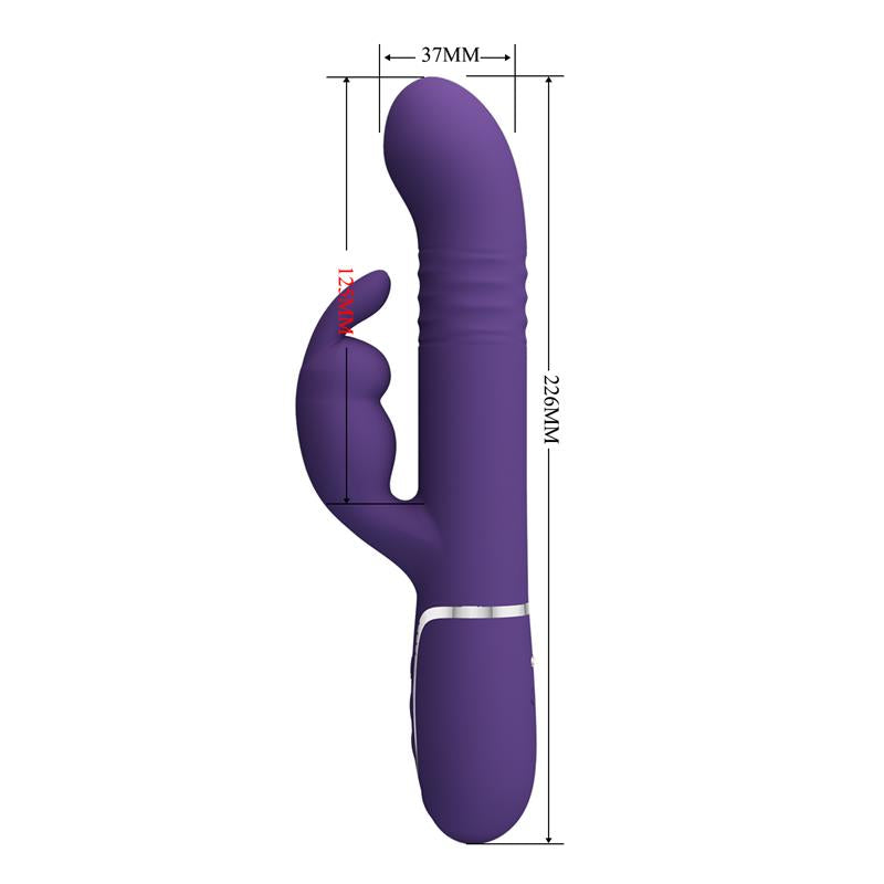 Coale Vibrador con Thursting y Bolas Rotatorias