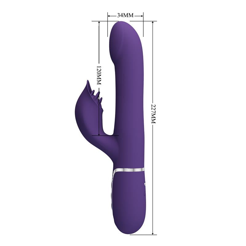 Zalin Rolling Vibrador con Bolas Rotatorias USB