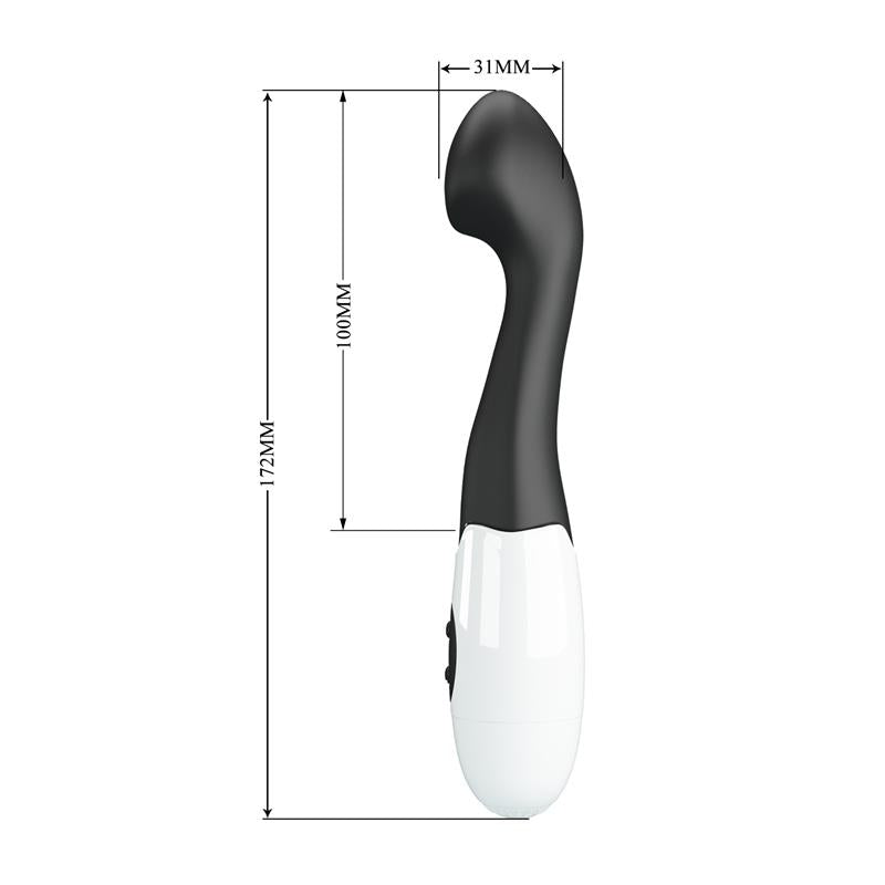 Vibrador Charles 30 funciones Negro