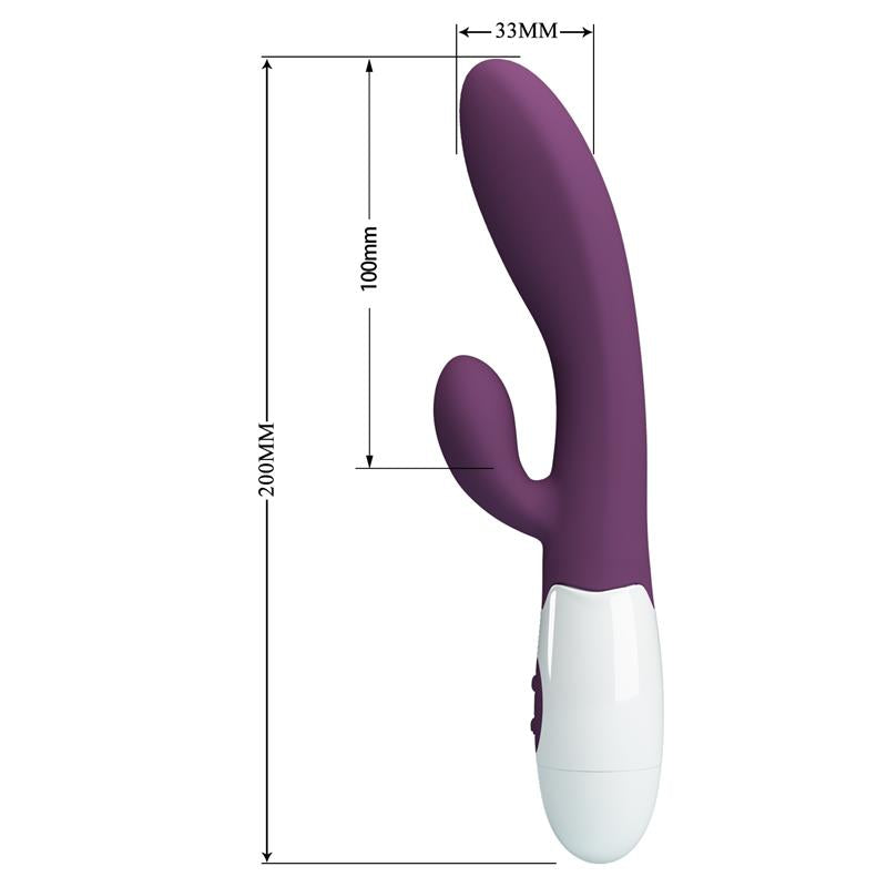 Alvis Vibrador 30 funciones Purpura