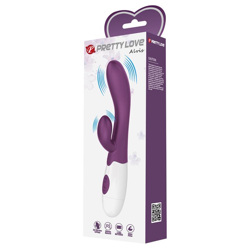 Alvis Vibrador 30 funciones Purpura