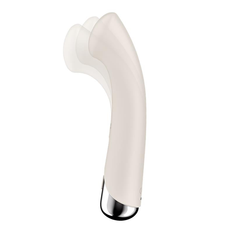 Spinning G Spot 1 Vibrador y Rotador Beige