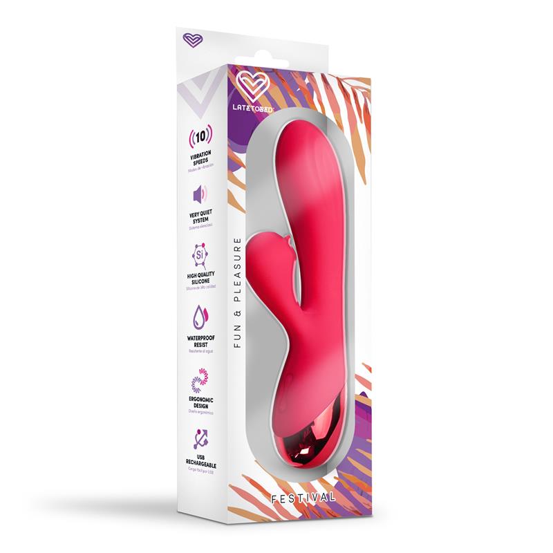 Turna Vibrador USB Rojo