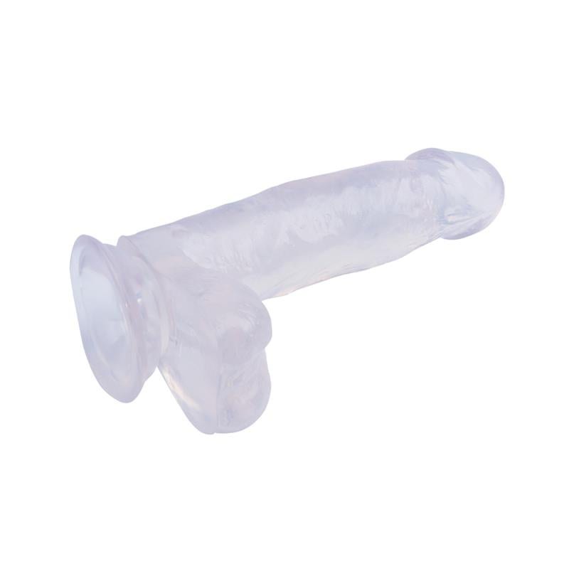 Dildo Hi Rubber 7 Transparente