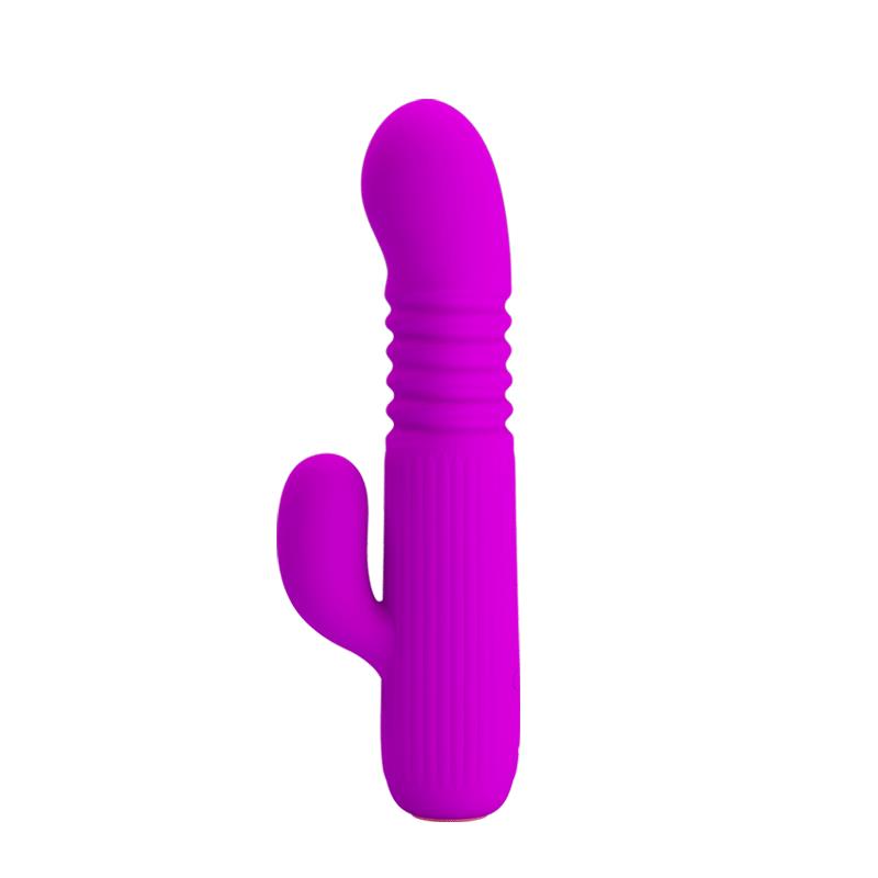 Leopold Vibrador con Funcion de Movimiento USB Silicona