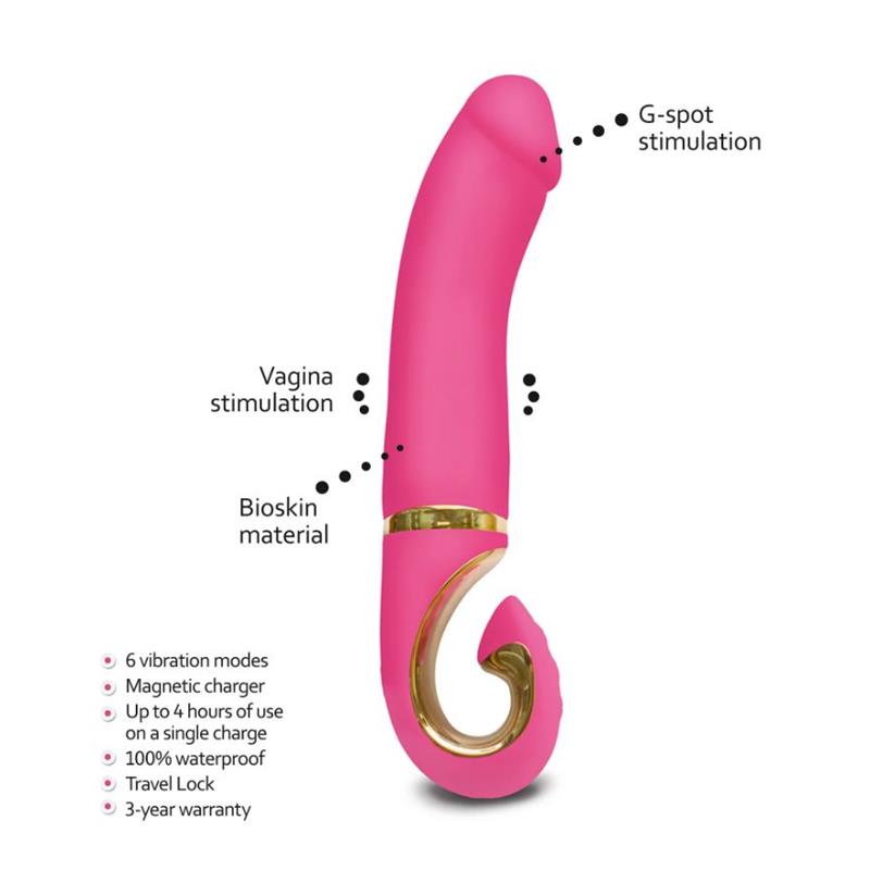 Gjay Neon Vibrador Rose