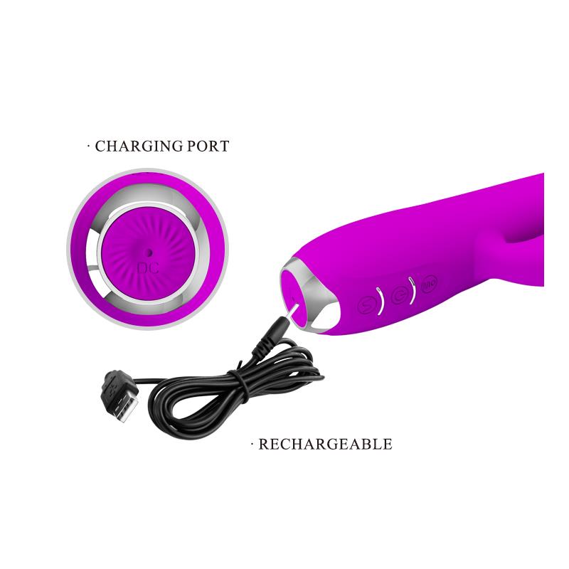 Gloria Vibrador con Lengua USB