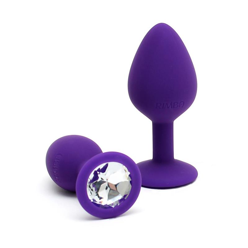 Set de 2 Plugs con Joya Berlin Purpura