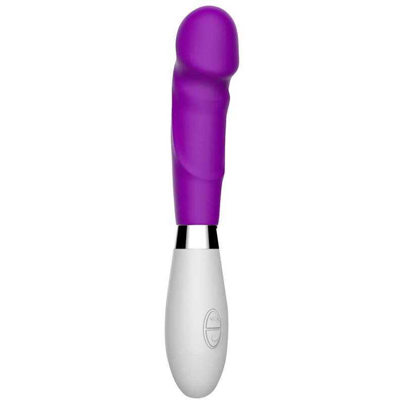 Louver Vibrador Silicona Purpura