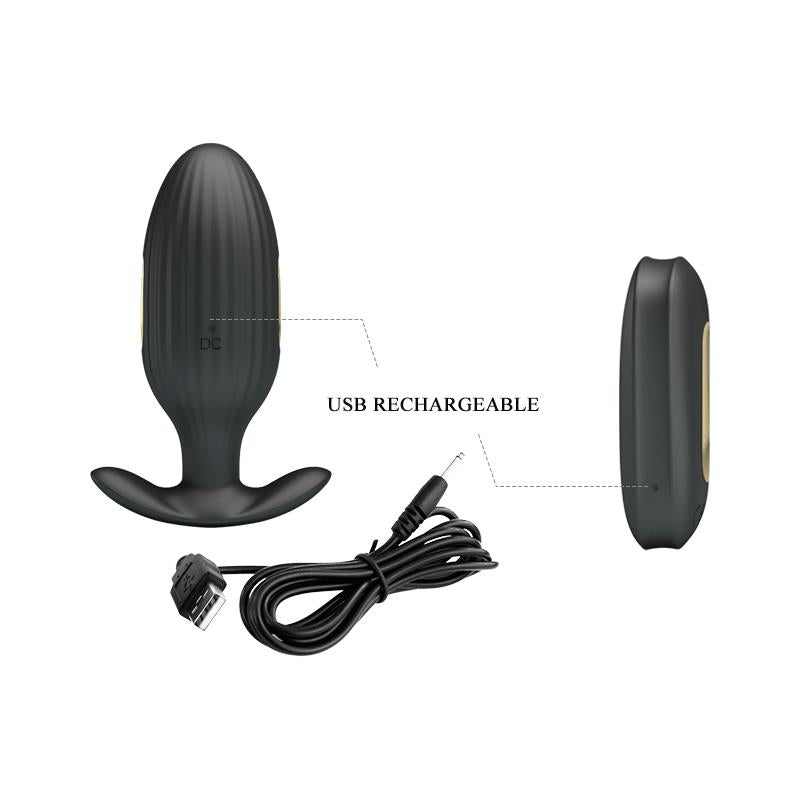 Royal Pleasure Plug Anal con Electro Estimulacion USB