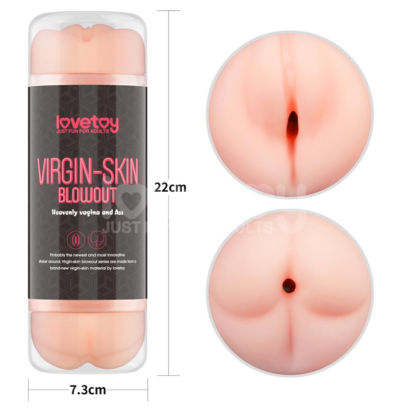 Masturbador Masculino Virgin skin Vagina y Ano