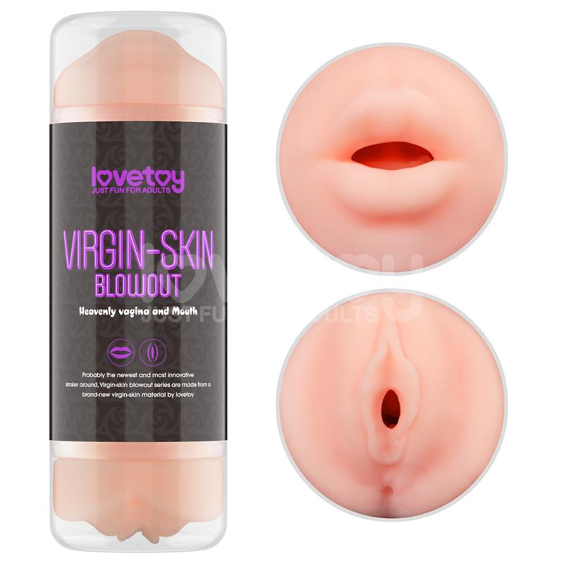 Masturbador Masculino Virgin skin Vagina y Boca