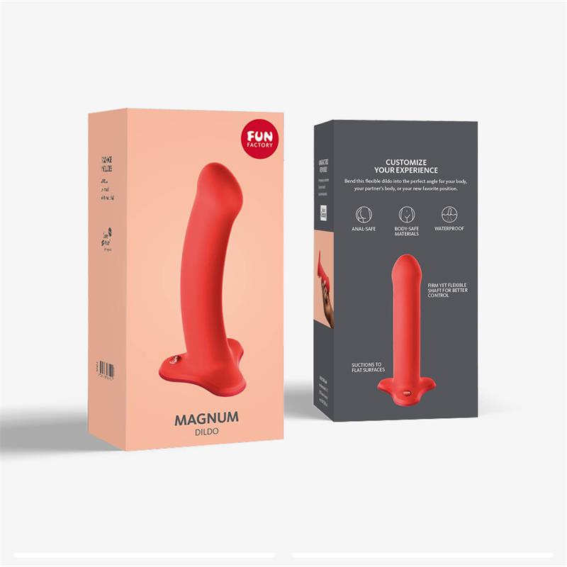 Magnum Dildo Flashy Coral