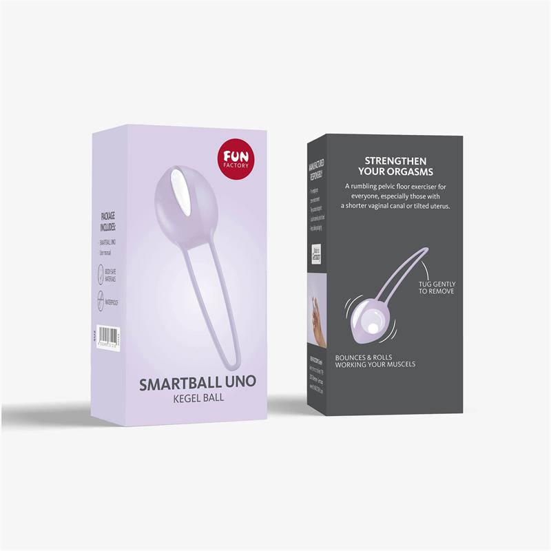 Smartball uno Bola Kegel White Pastel Lilac