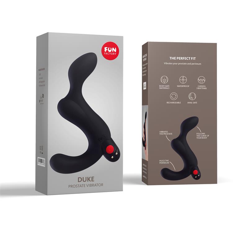 Duke Vibrador Prostatico Black