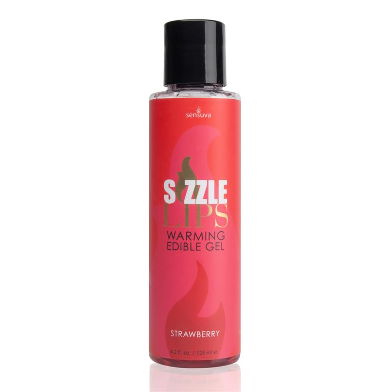 Sizzle Lips Gel Besable Efecto Calor Sabor Fresa 125 ml